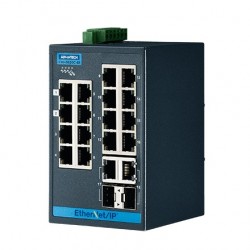 16 + 2G Combo Port Entry Level Managed Switch Supporting EtherNet/IP