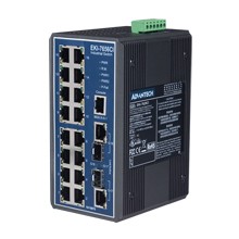 EKI-7656CI 16+2G Combo Port Redundant Ethernet Switch