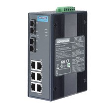 EKI-2728MI 6Gx+2 Multi-Mode Unmanaged Switch with W/Temp