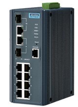 EKI-7710G-2CI, 8G+2G Port Gigabit Managed Redundant  Switch
