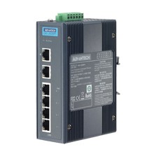 EKI-2526PI 6 port Industrial Switch with 4 port PoE