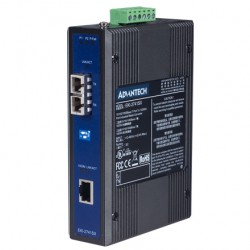 10/100/1000T (X) to Fiber Optic Gigabit Ind. Media Converters