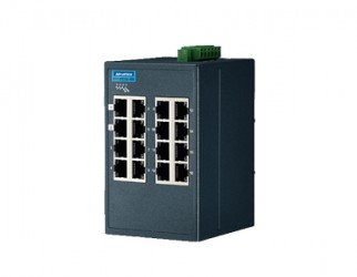16-port Entry Level Managed Switch Supporting Modbus 