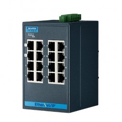 16-port Entry Level Managed Switch with EtherNet/IP Support