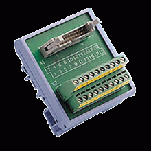 20-Pin Flat Cable Terminal, DIN-rail Mount