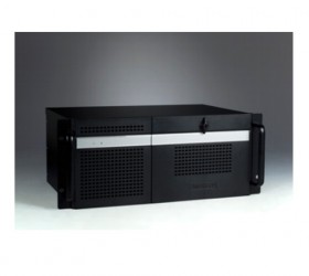 4U Rackmount Bare Backplane Chassis with Short-Depth Design 