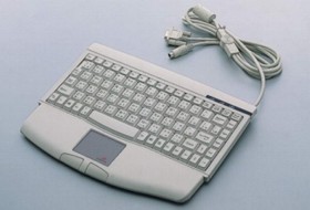 Compact 88-key Keyboard with Touchpad