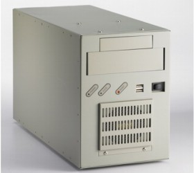 Desktop/Wallmount Barebone Chassis with 6-slot Backplane, RoHS 