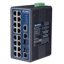 EKI-7656C 16+2G Combo Ports Ind. Managed GbE Switch