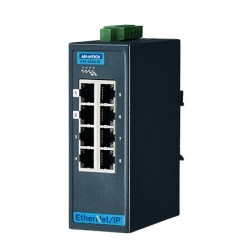 ETHERNET DEVICE, 8FE Ind. Switch with EtherNet/IP, W/T