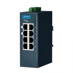 ETHERNET DEVICE, 8FE Ind. Switch with Modbus TCP/IP, W/T