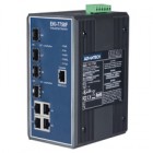 EKI-7758F 8G port Industrial Managed Redundant GbE Switch