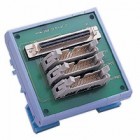 SCSI-68 to 3*IDC-20 Converter, DIN-rail Mount